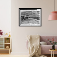 Augusta Canal, Augusta, Richmond County, GA - 42, Antique Print