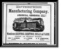 Enterprise Manufacturing Company, 1450 Greene Street, Augusta Canal, Augusta, Richmond County, GA - 3, Historic Reproduction