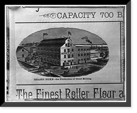Cunningham's Flour Mill, Augusta Canal, Augusta, Richmond County, GA, Vintage Wall Art