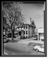 Greene Street Historic District, Greene Street, Gordon Highway to Augusta Canal Bri, Augusta, Richmond County, GA - 58, Antique Wall Art