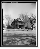 Greene Street Historic District, Greene Street, Gordon Highway to Augusta Canal Bri, Augusta, Richmond County, GA - 64, Antique Poster