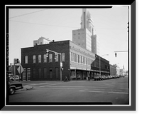 Historic Framed Print, Campbell Building, 102-124 Eighth Street, Augusta, Richmond County, GA,  17-7/8" x 21-7/8"
