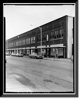 Historic Framed Print, Campbell Building, 102-124 Eighth Street, Augusta, Richmond County, GA - 2,  17-7/8" x 21-7/8"