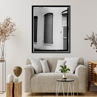 Historic Framed Print, Campbell Building, 102-124 Eighth Street, Augusta, Richmond County, GA - 7,  17-7/8" x 21-7/8"