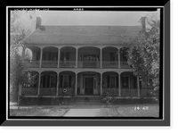 Harper House, Wrightsboro Road, Augusta vicinity, Richmond County, GA, Vintage Poster