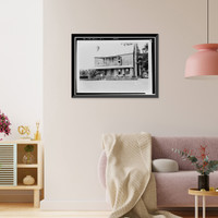 Glascock House, Old Savannah Road, Augusta vicinity, Richmond County, GA, Vintage Wall Art