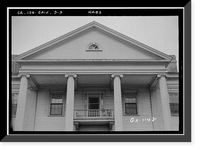Bailey-Tebeault House, Meriwether Street, Griffin, Spalding County, GA - 3, Historic Print