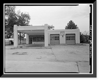 Jack Collins Texaco Station, 223 West Taylor Street, Griffin, Spalding County, GA, Vintage Poster
