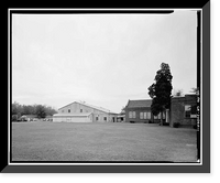 Plains School, Gymnasium, Bond Street (opposite Paschal Street), Plains, Sumter County, GA, Antique Print