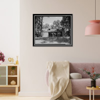 Pond House, Fish Pond Road (near Old Plains Highway), Plains, Sumter County, GA, Historic Reproduction