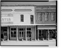 Historic Architecture - Plains, Georgia - Lunsford-French-Timmerman