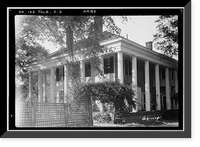 Dr. Leonard House, Macon Road, Talbotton, Talbot County, GA - 3, Vintage Poster