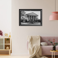 Straus Le Vert Memorial Hall, Talbotton, Talbot County, GA, Vintage Poster