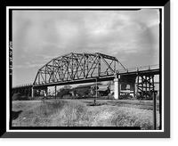 Tifton Bridge, U.S. Route 82/State Route 50 over Seaboard Coastli, Tifton, Tift County, GA - 4, Vintage Poster