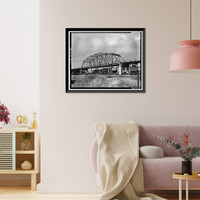 Tifton Bridge, U.S. Route 82/State Route 50 over Seaboard Coastli, Tifton, Tift County, GA - 4, Vintage Poster