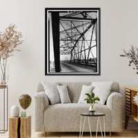 Tifton Bridge, U.S. Route 82/State Route 50 over Seaboard Coastli, Tifton, Tift County, GA - 6, Antique Wall Art