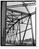 Tifton Bridge, U.S. Route 82/State Route 50 over Seaboard Coastli, Tifton, Tift County, GA - 8, Antique Wall Art