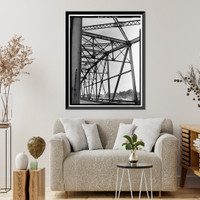 Tifton Bridge, U.S. Route 82/State Route 50 over Seaboard Coastli, Tifton, Tift County, GA - 8, Antique Wall Art