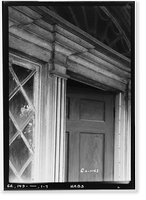 Historic Framed Print, Boddie House, Greenville Road, La Grange vicinity, Troup County, GA - 7,  17-7/8" x 21-7/8"