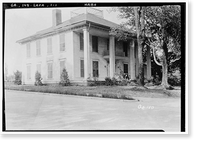 Marsh-Warthen House, LaFayette, Walker County, GA, Antique Poster