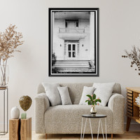 Marsh-Warthen House, LaFayette, Walker County, GA - 2, Vintage Print