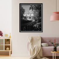 Nichols-Hardman House, Georgia Highway 17 & Georgia Highway 75, Nacoochee, White County, GA, Vintage Print