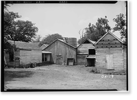 Wingfield-Cade-Saunders House, 120 Tignall Road, Washington, Wilkes County, GA - 3 Classic, Antique Print