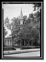 Historic Framed Print, Presbyterian Church, Washington, Wilkes County, GA - 2,  17-7/8" x 21-7/8"