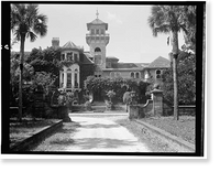 Historic Framed Print, Dungeness, Cumberland Island, Cumberland Island, Camden County, GA - 3,  17-7/8" x 21-7/8"
