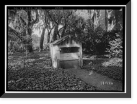 Historic Framed Print, Wormsloe, Isle of Hope, Savannah Vicinity, Savannah vicinity, Chatham County, GA - 4,  17-7/8" x 21-7/8"