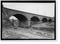 Central of Georgia Railroad, Bridges, Savannah, Chatham County, GA - 3, Vintage Print