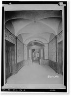 Historic Framed Print, Houston-Screven House, Savannah, Chatham County, GA - 2,  17-7/8" x 21-7/8"