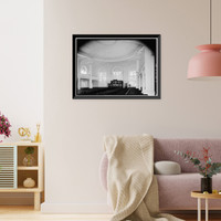 Historic Framed Print, Independent Presbyterian Church, Bull & Oglethorpe Streets, Savannah, Chatham County, GA - 3,  17-7/8" x 21-7/8"