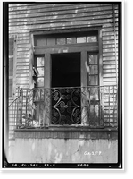 Vintage Building Photo - Savannah, Georgia - Le Page House (Entrance) (2)