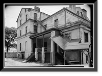 William Scarborough House, 41 West Broad Street, Savannah, Chatham County, GA - 9, Vintage Poster