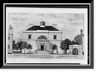 William Scarborough House, 41 West Broad Street, Savannah, Chatham County, GA - 11, Historic Print