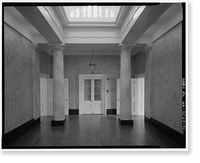 Historic Framed Print, William Scarborough House, 41 West Broad Street, Savannah, Chatham County, GA - 21,  17-7/8" x 21-7/8"