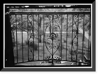 Historic Framed Print, Mackay House, 125 East Congress Street, Savannah, Chatham County, GA - 4,  17-7/8" x 21-7/8"