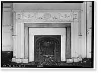 Mackay House, 125 East Congress Street, Savannah, Chatham County, GA - 11, Antique Print
