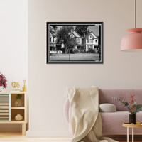 Savannah Victorian Historic District, Bounded by Gwinnett, East Broad, West Broad Street, Savannah, Chatham County, GA - 104, Antique Wall Art
