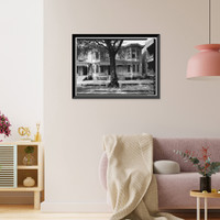 Savannah Victorian Historic District, Bounded by Gwinnett, East Broad, West Broad Street, Savannah, Chatham County, GA - 190, Antique Wall Art
