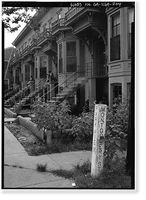 Savannah Victorian Historic District, Bounded by Gwinnett, East Broad, West Broad Street, Savannah, Chatham County, GA - 203, Historic Reproduction