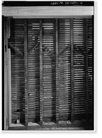 Historic Framed Print, Savannah Victorian Historic District, 217-219 West Bolton Street (House), Savannah, Chatham County, GA - 4,  17-7/8" x 21-7/8"