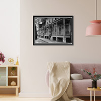 Savannah Victorian Historic District, 107 West Duffy Street (House), Savannah, Chatham County, GA - 6, Antique Wall Art