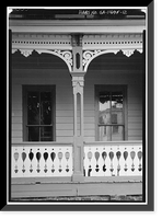 Savannah Victorian Historic District, 107 West Duffy Street (House), Savannah, Chatham County, GA - 12, Vintage Poster