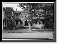 Savannah Victorian Historic District, 404-410 East Duffy Street (House), Savannah, Chatham County, GA - 2 Classic, Antique Poster