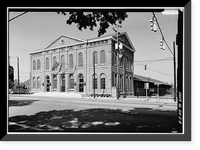 Central of Georgia Railway, Passenger Station & Train Shed, Corner of Louisville (Railroad) Road & West Broad, Savannah, Chatham County, GA - 4, Vintage Poster