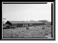 Central of Georgia Railway, Passenger Station & Train Shed, Corner of Louisville (Railroad) Road & West Broad, Savannah, Chatham County, GA - 9, Historic Reproduction