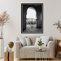 Central of Georgia Railway, Passenger Station & Train Shed, Corner of Louisville (Railroad) Road & West Broad, Savannah, Chatham County, GA - 13, Antique Wall Art