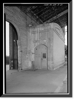 Central of Georgia Railway, Passenger Station & Train Shed, Corner of Louisville (Railroad) Road & West Broad, Savannah, Chatham County, GA - 21, Antique Wall Art